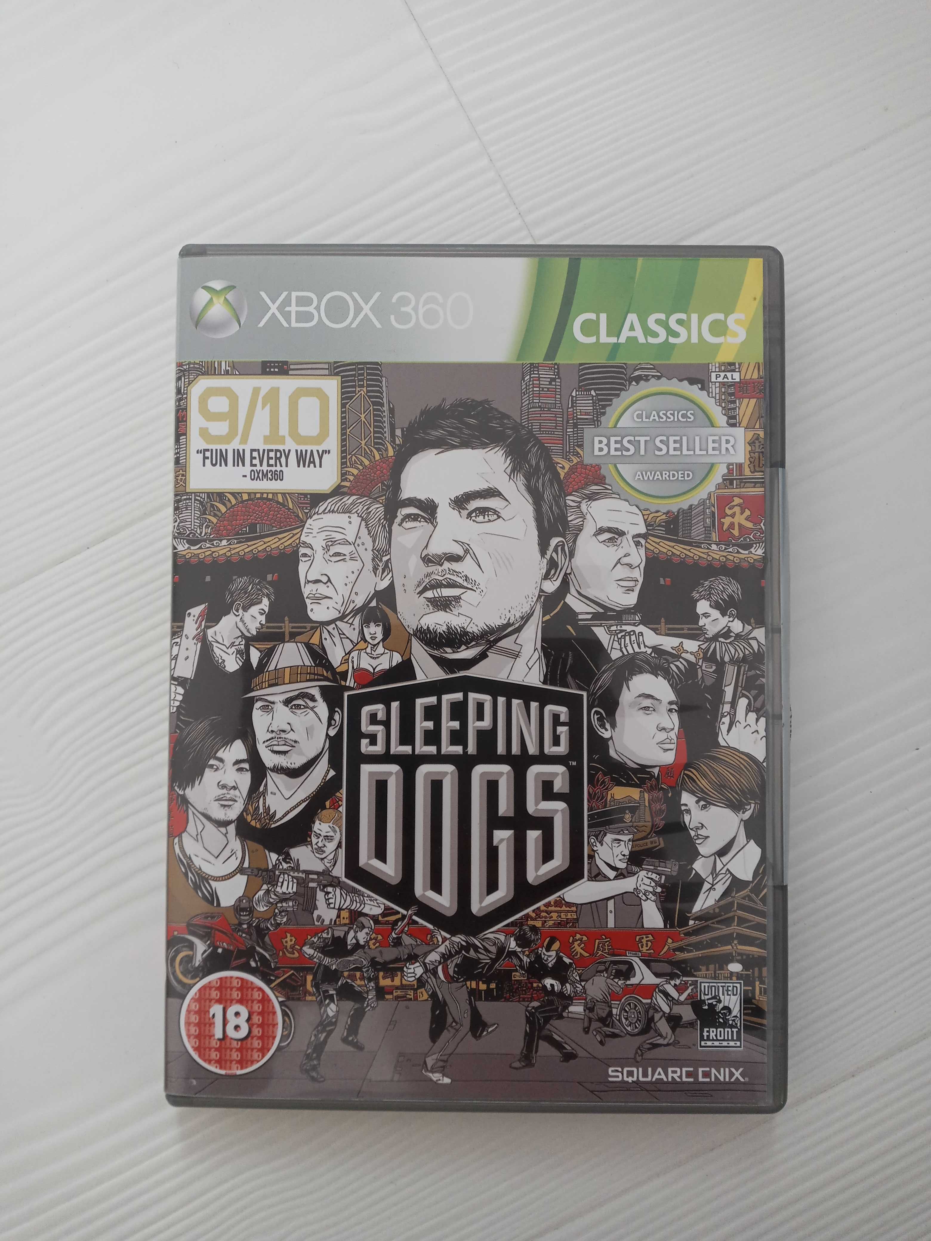 Gra SLEEPING dogs XBOX 360