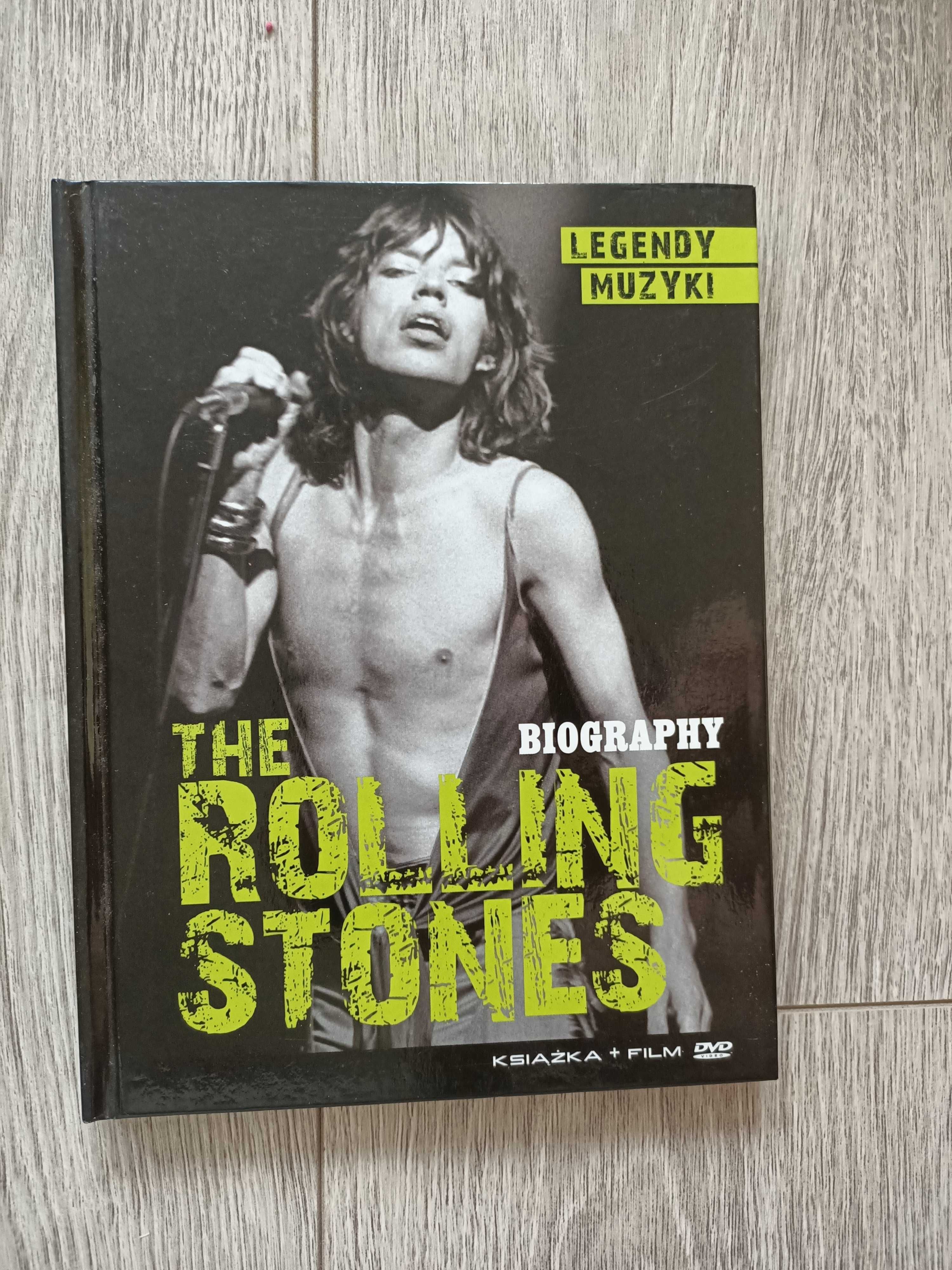 Legendy muzyki. The Rolling Stones mini książka+film DVD sprzedam