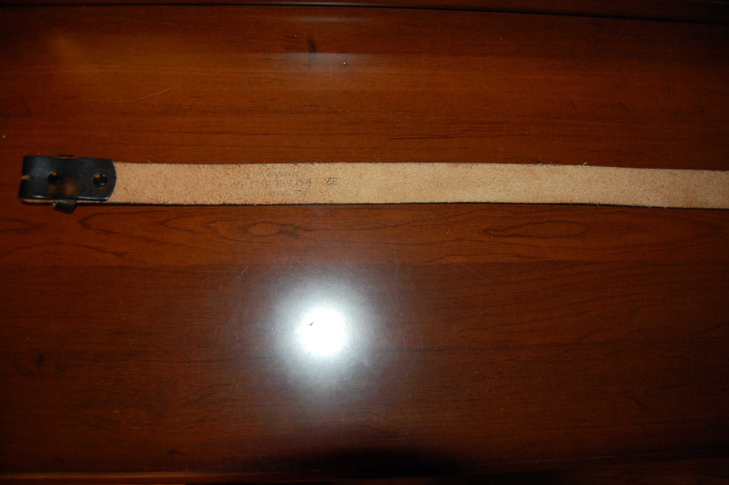 Полотно, ремень, пояс, кожа, на пряжку, L - 89 см, ширина - 3.,5 см.