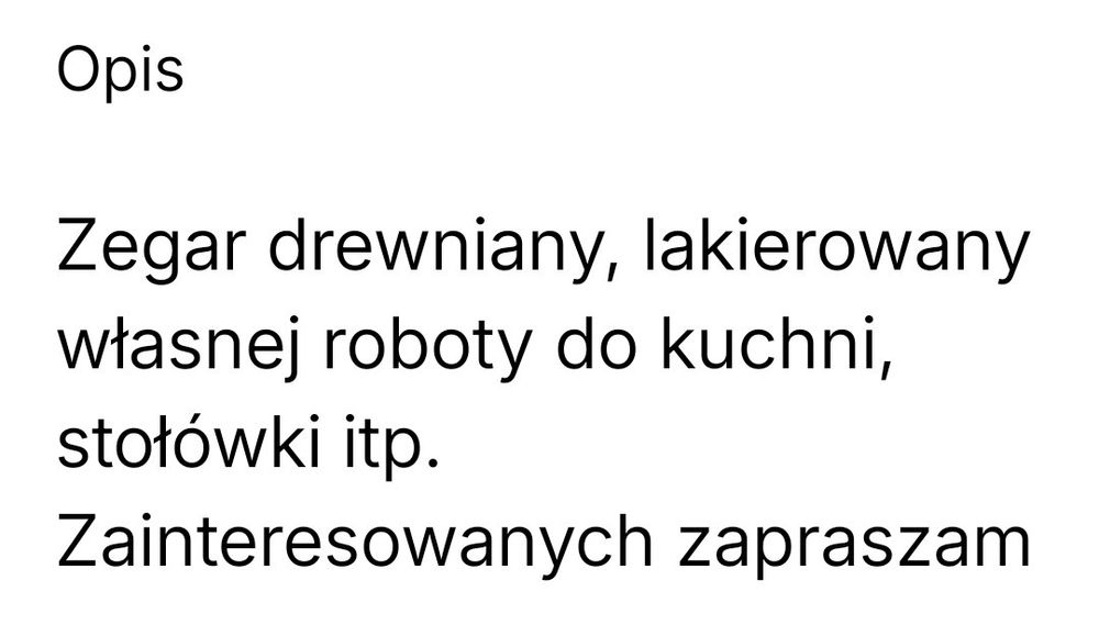 Zawieszka ścienna