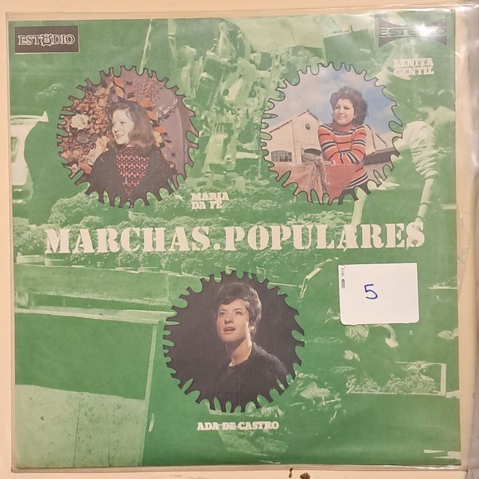Discos de Vinil LP's, Marchas Populares de Lisboa, PORTES GRÁTIS.