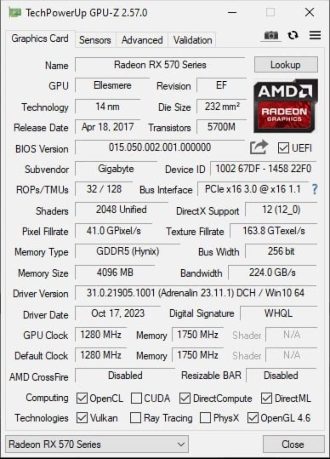 Комп'ютер Rx 570 + Intel i5-4590 на 16ГБ