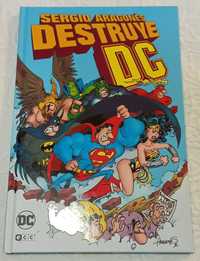 livro banda desenhada Sergio Aragonés destruye DC (em espanhol)