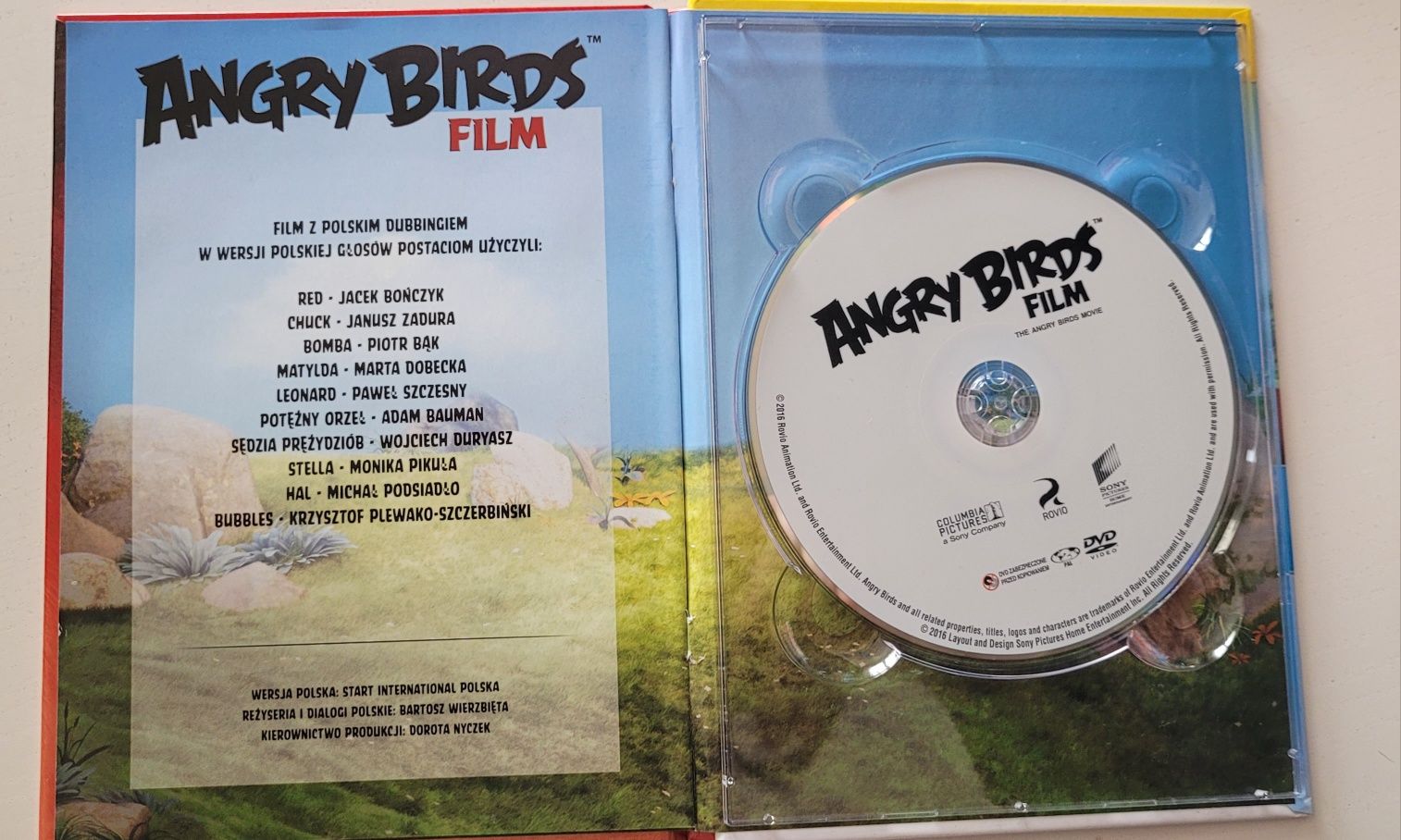 Bajka Angry Birds DVD PL