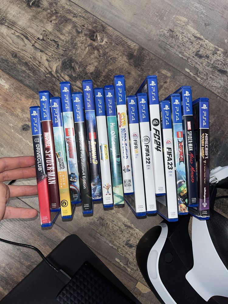 Zestaw do gier Konsola ps4 +dysk 2tb + gogle vr