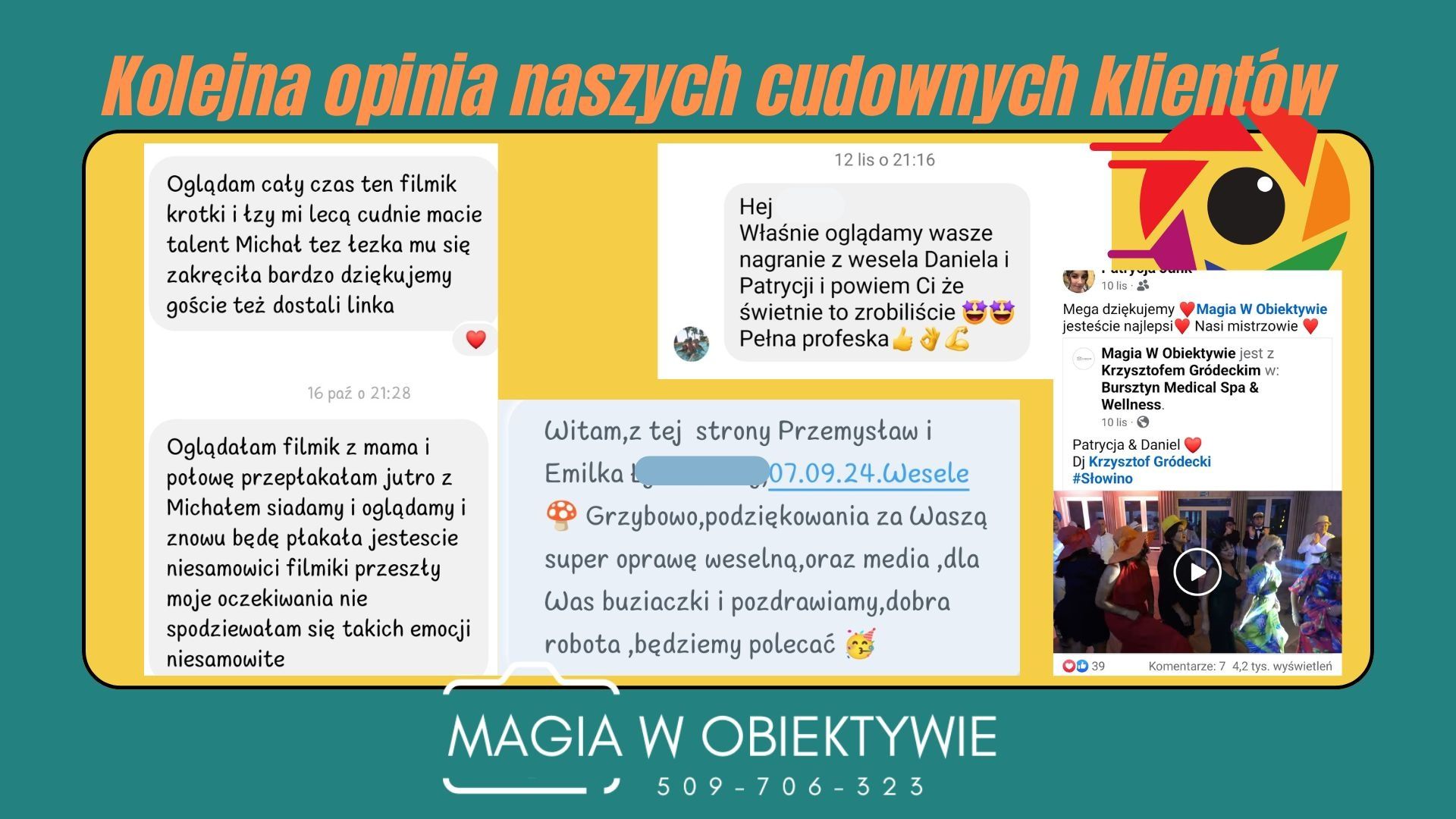 Kamerzysta na Twoje Wesele