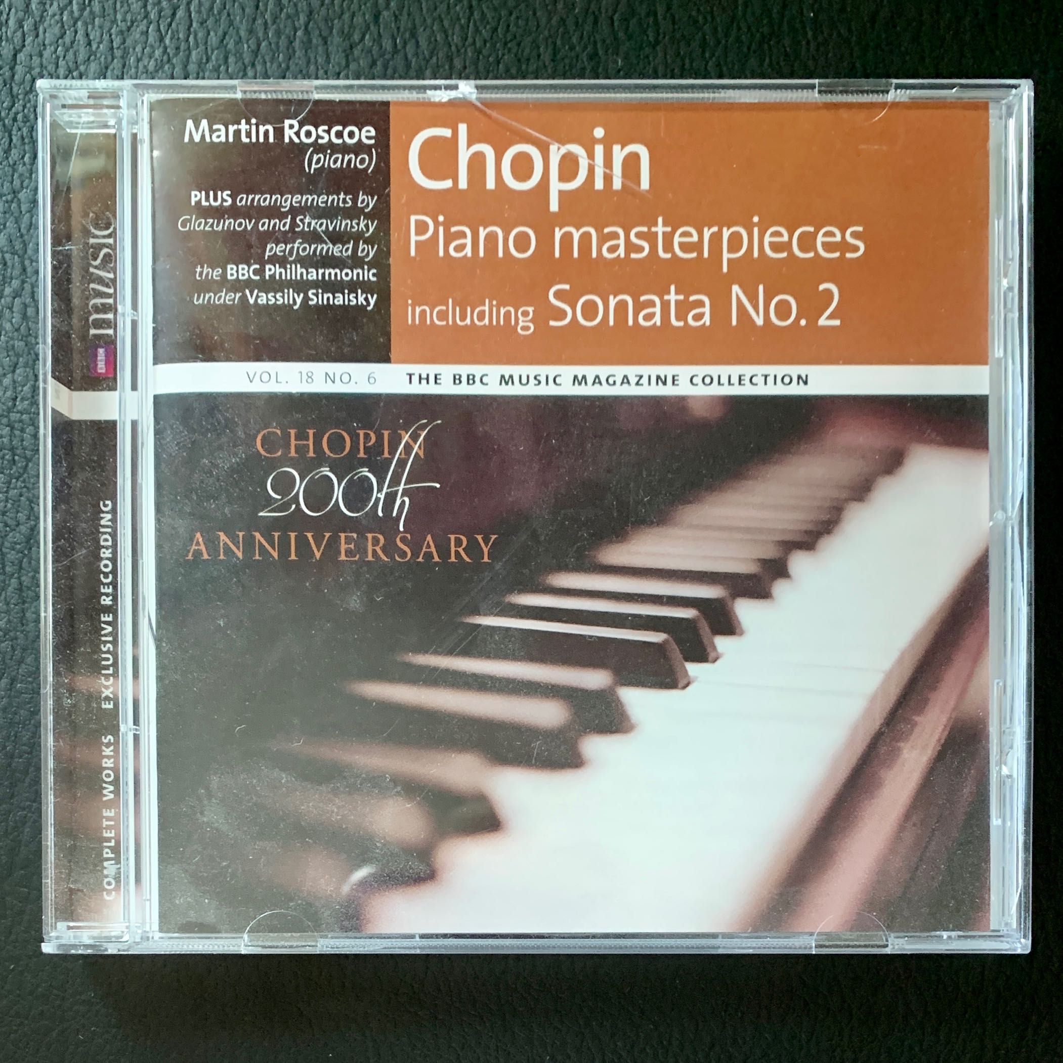 9. CDs música clássica: Chopin e Dvorak: sinfonias, concertos, sonatas