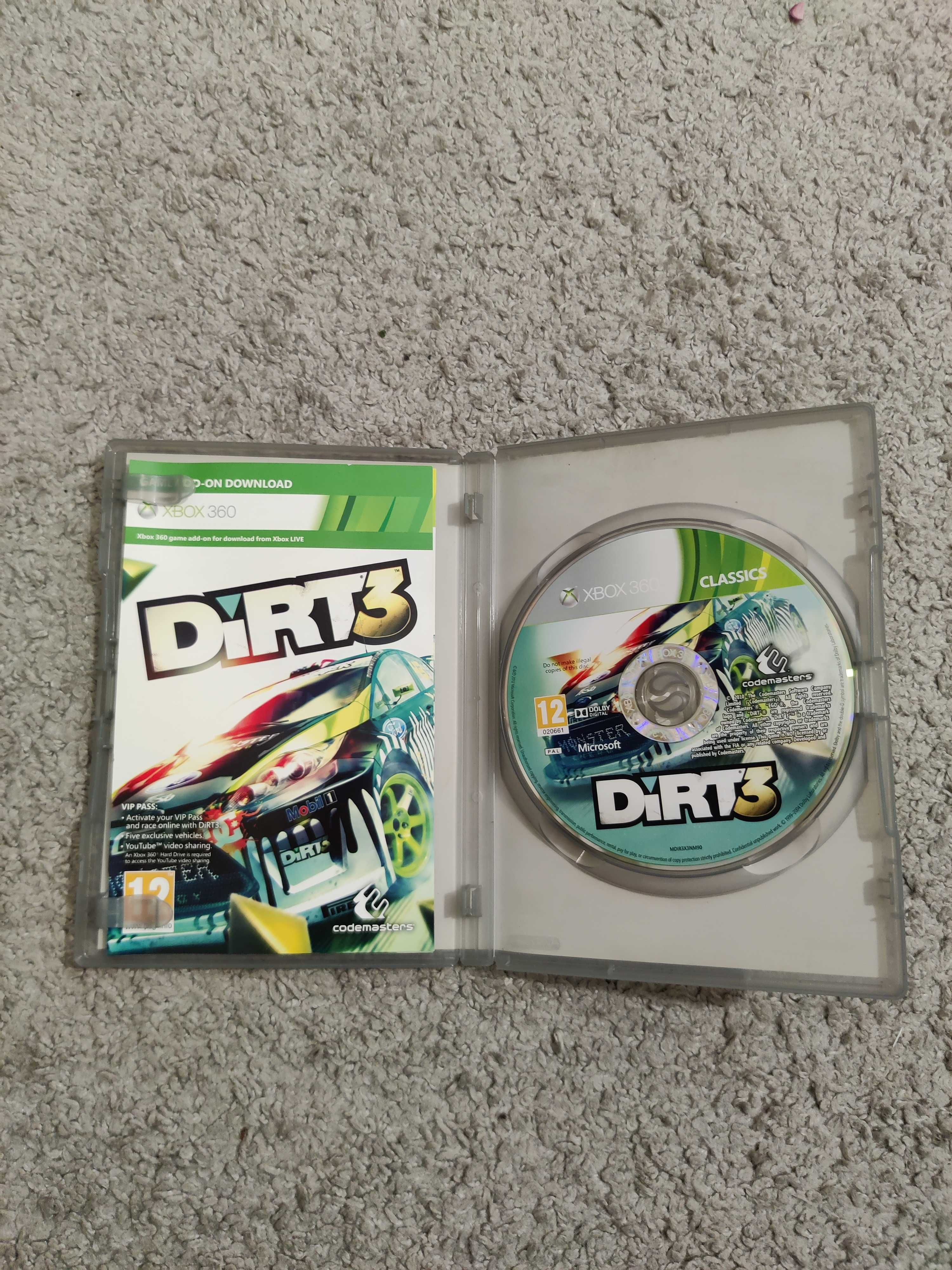 Gra Xbox 360 / Xbox360 - Dirt 3 ( język ANG )