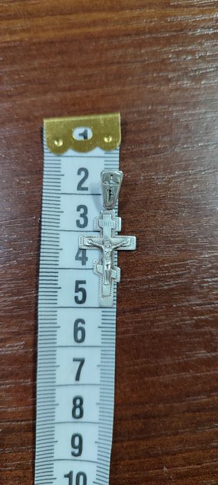 Хрестик   срібний 925