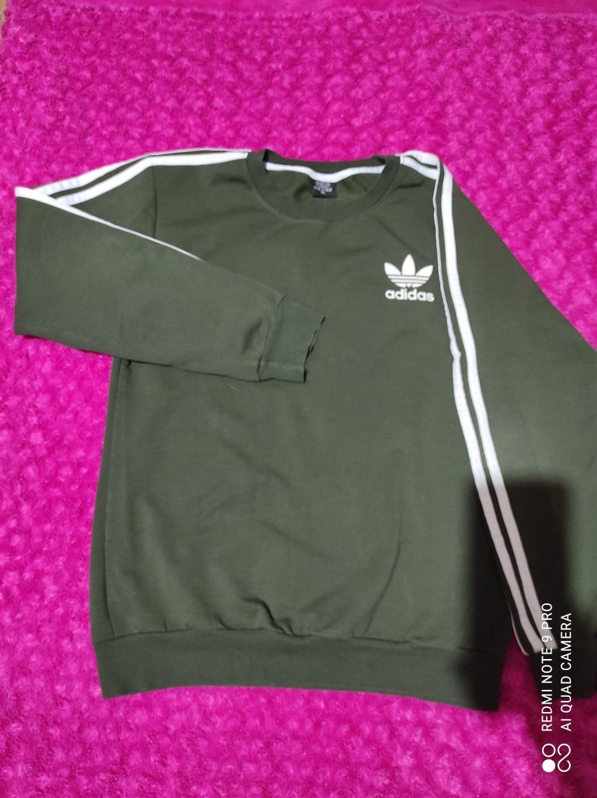 Adidas,свитшот,лонг,S,M