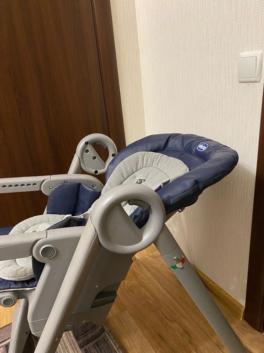 Стільчик для годування Chicco Polly Magic Relax Синій