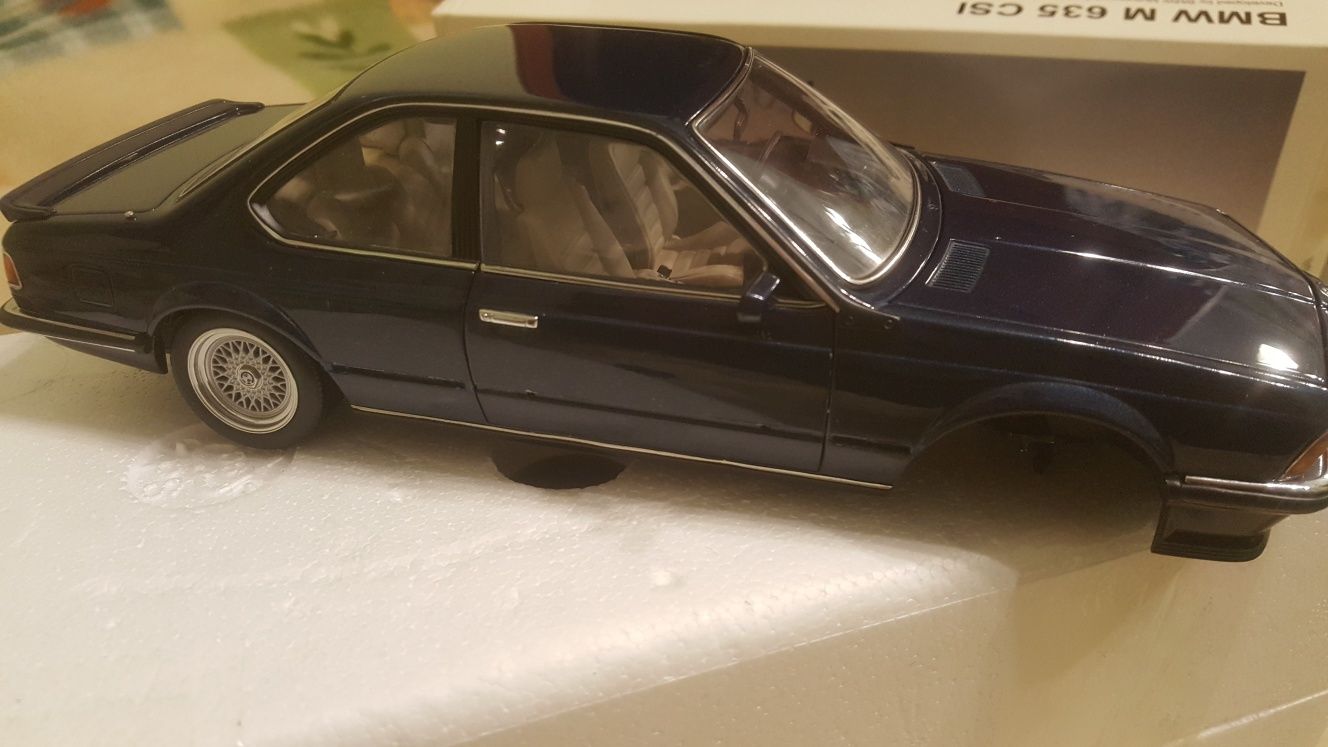 Autoart BMW m635 Csi uszkodzony