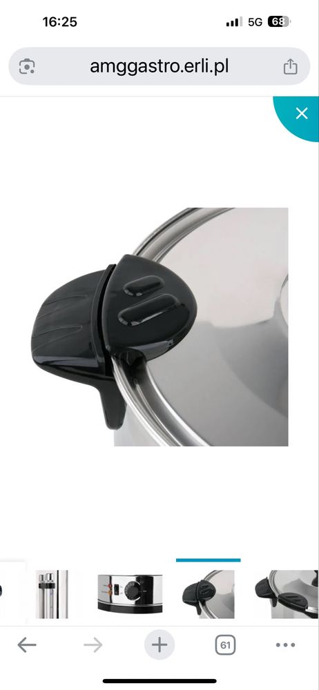 Podgrzewacz do wody warnik 10L 1650W MIARKA KRANIK POKRYWKA LOCK YATO