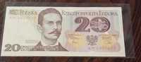Pieniądze PRL 20 złotych Nowe 1982