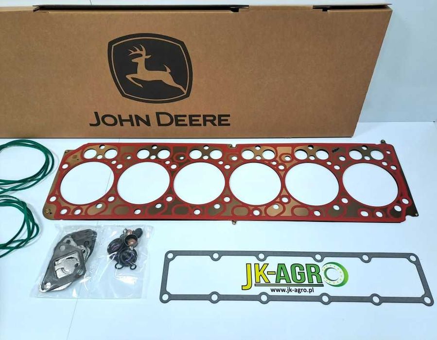 DZ111363 Zestaw uszczelek John Deere, metalowa uszczelka pod głowicę