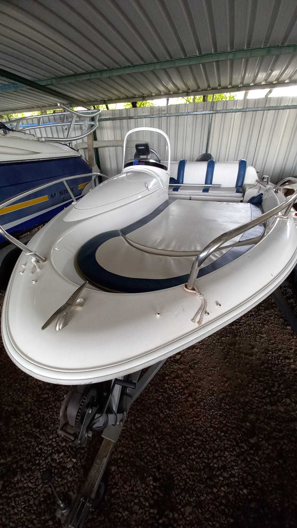 Baixa de preço - Quicksilver 425  Commander 2004, motor Yamaha 30 4T
