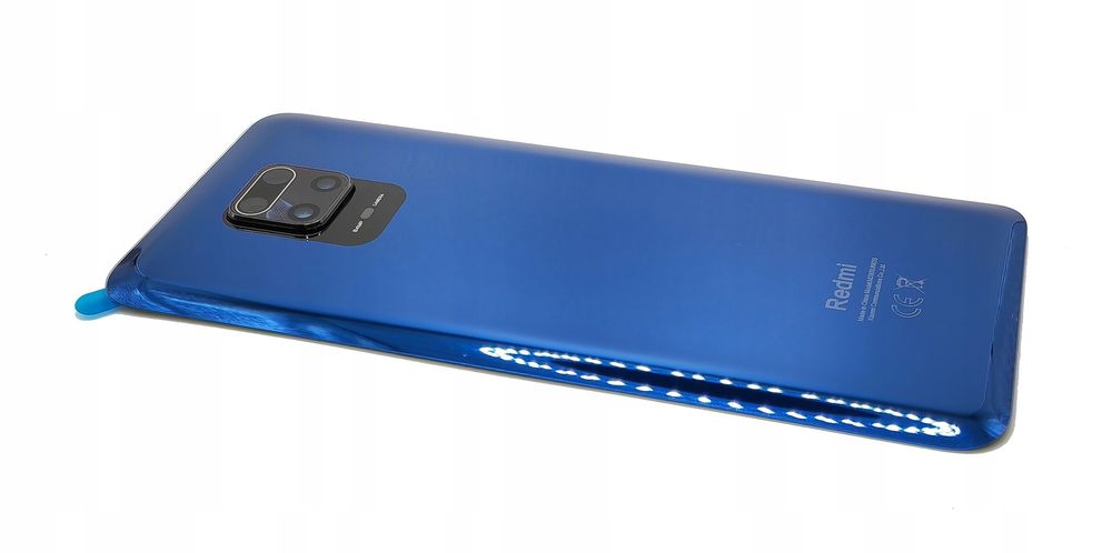 Obudowa Panel Tył Szkiełko Aparatu Xiaomi Redmi Note 9 Pro Szary