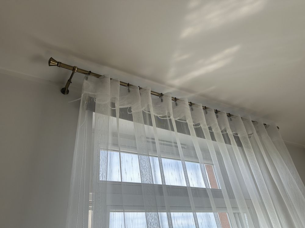Karnisz stalowy 2 sztuki okazja! 160 cm