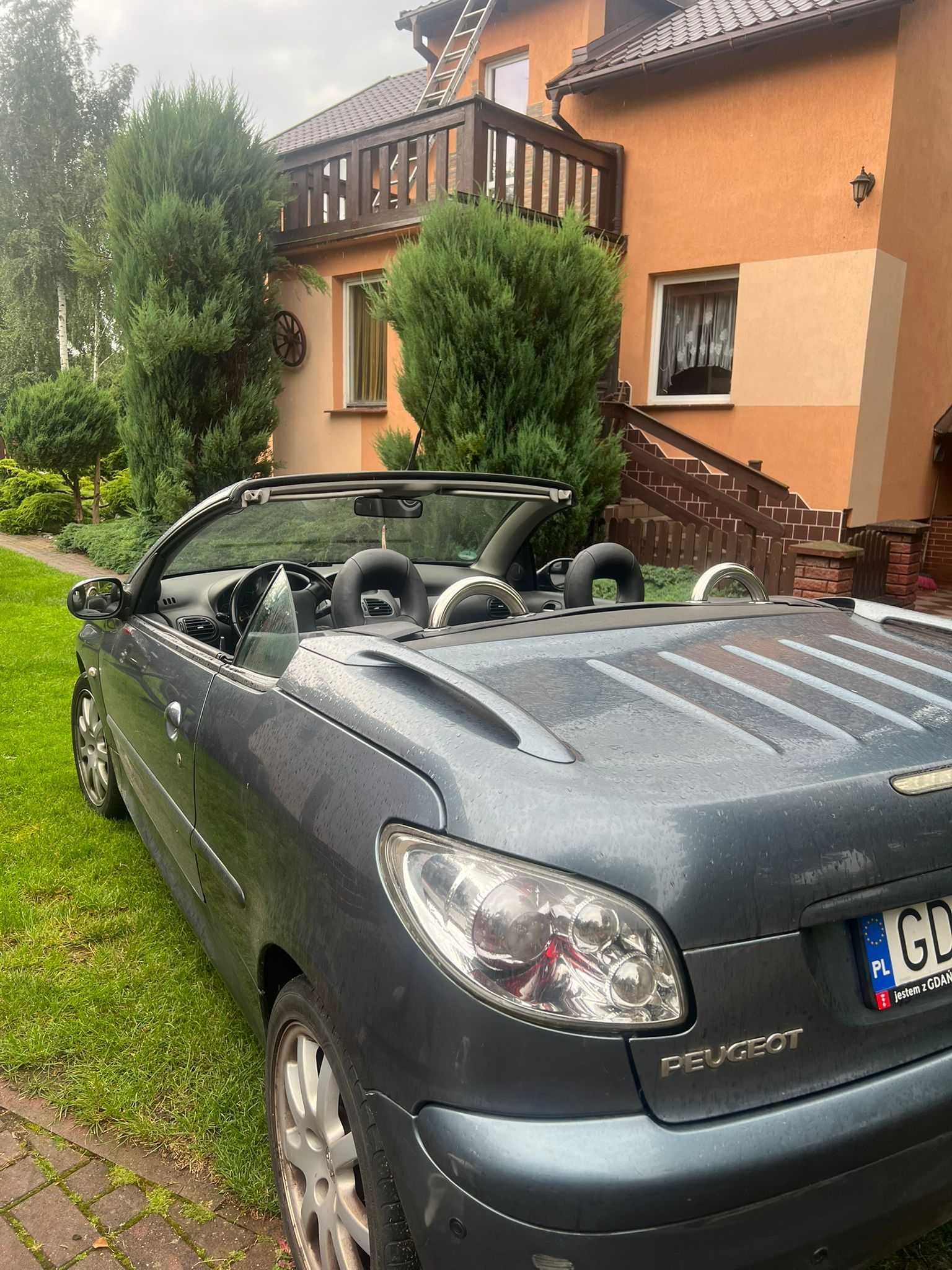 Peugeot 206CC 2005r. 1.6 diesel
