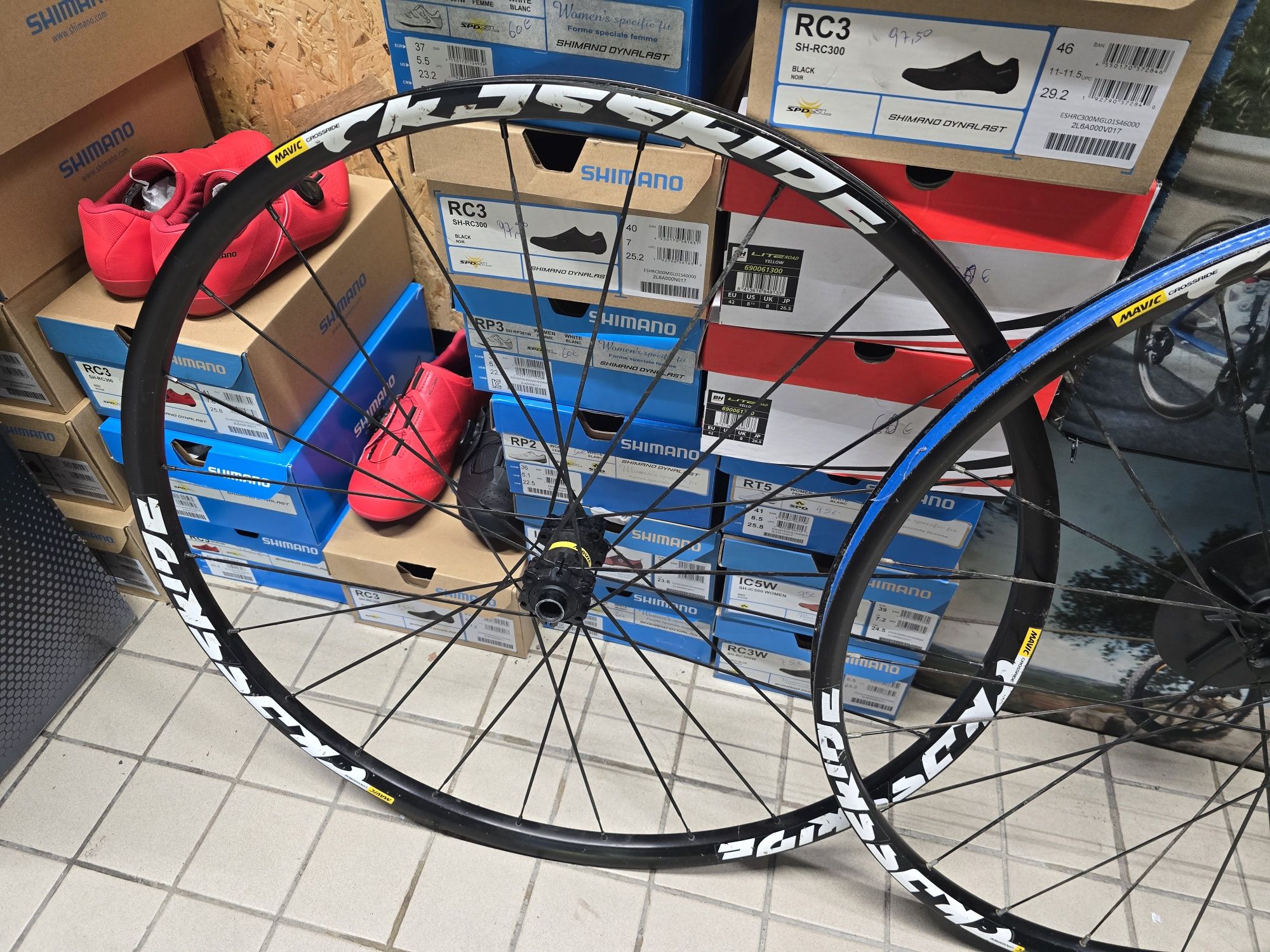 Par de rodas mavic crossride 29