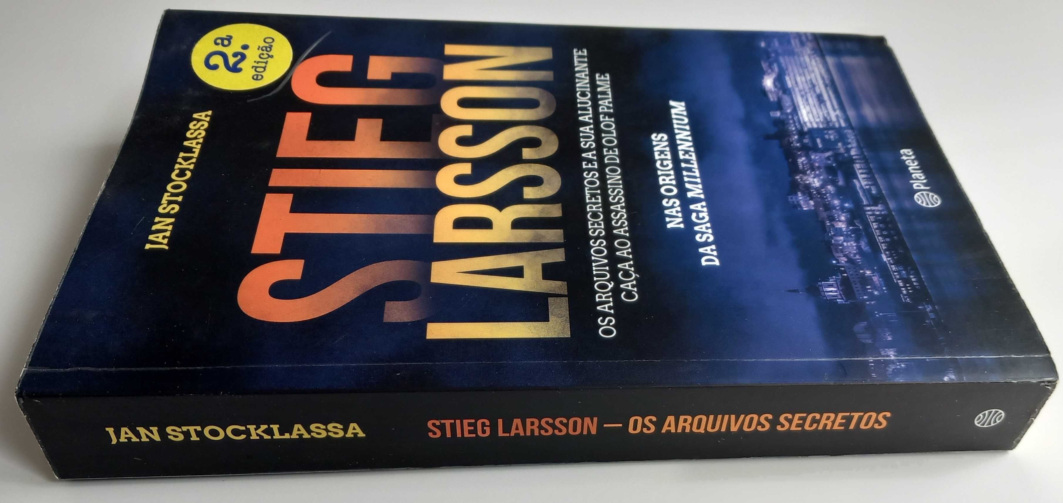 Livro Stieg Larsson Os Arquivos Secretos d Jan Stocklassa [Portes Inc]