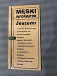Męski informator prezent urodziny imieniny kawalerski 18nastka WYSYŁKA