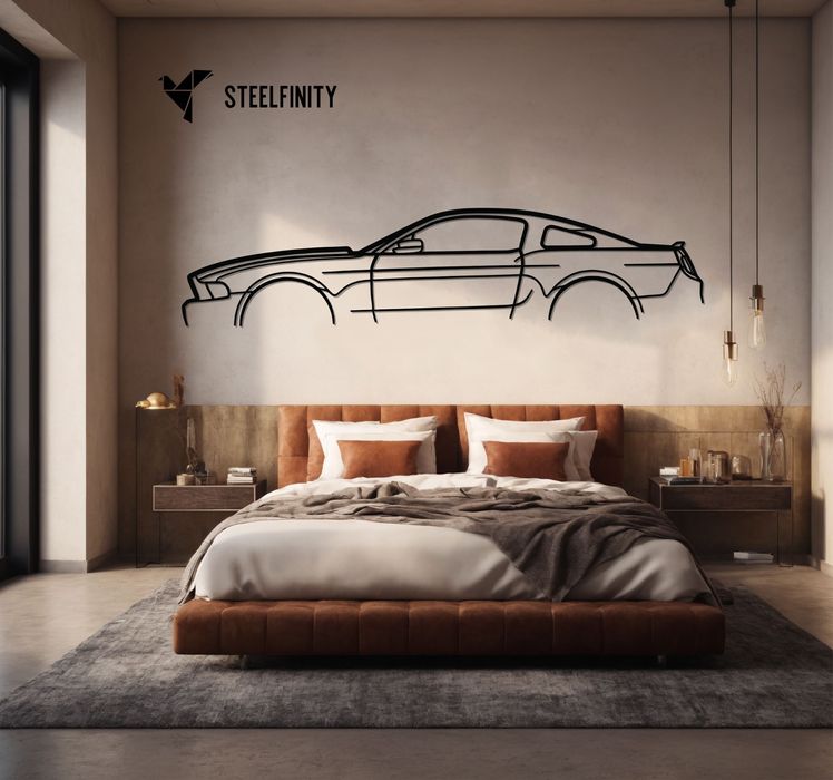 Zawieszka ścienna Mustang GT 2012 metalowa sztuka, obraz