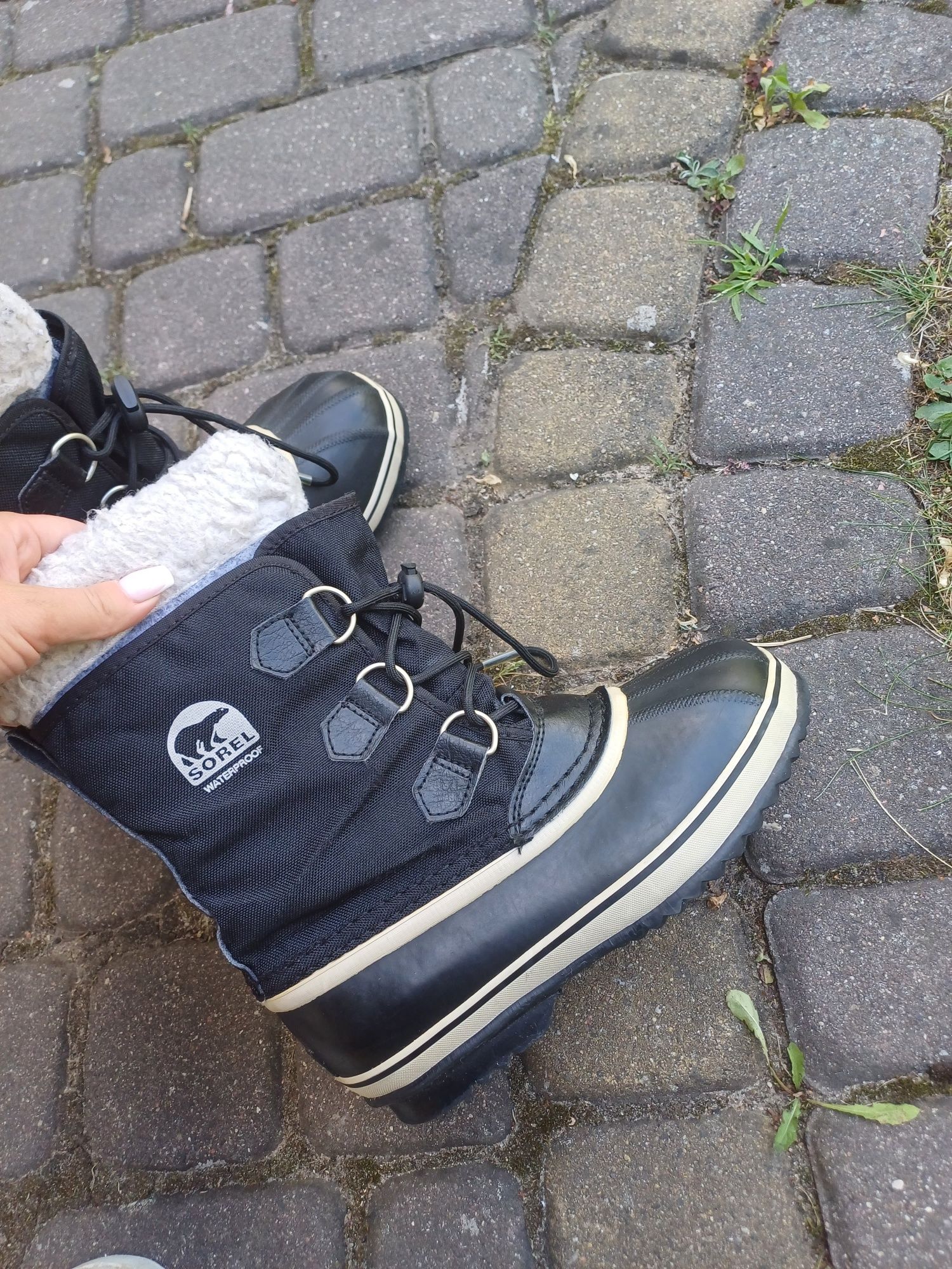 Damskie buty sorel sniegowce 37