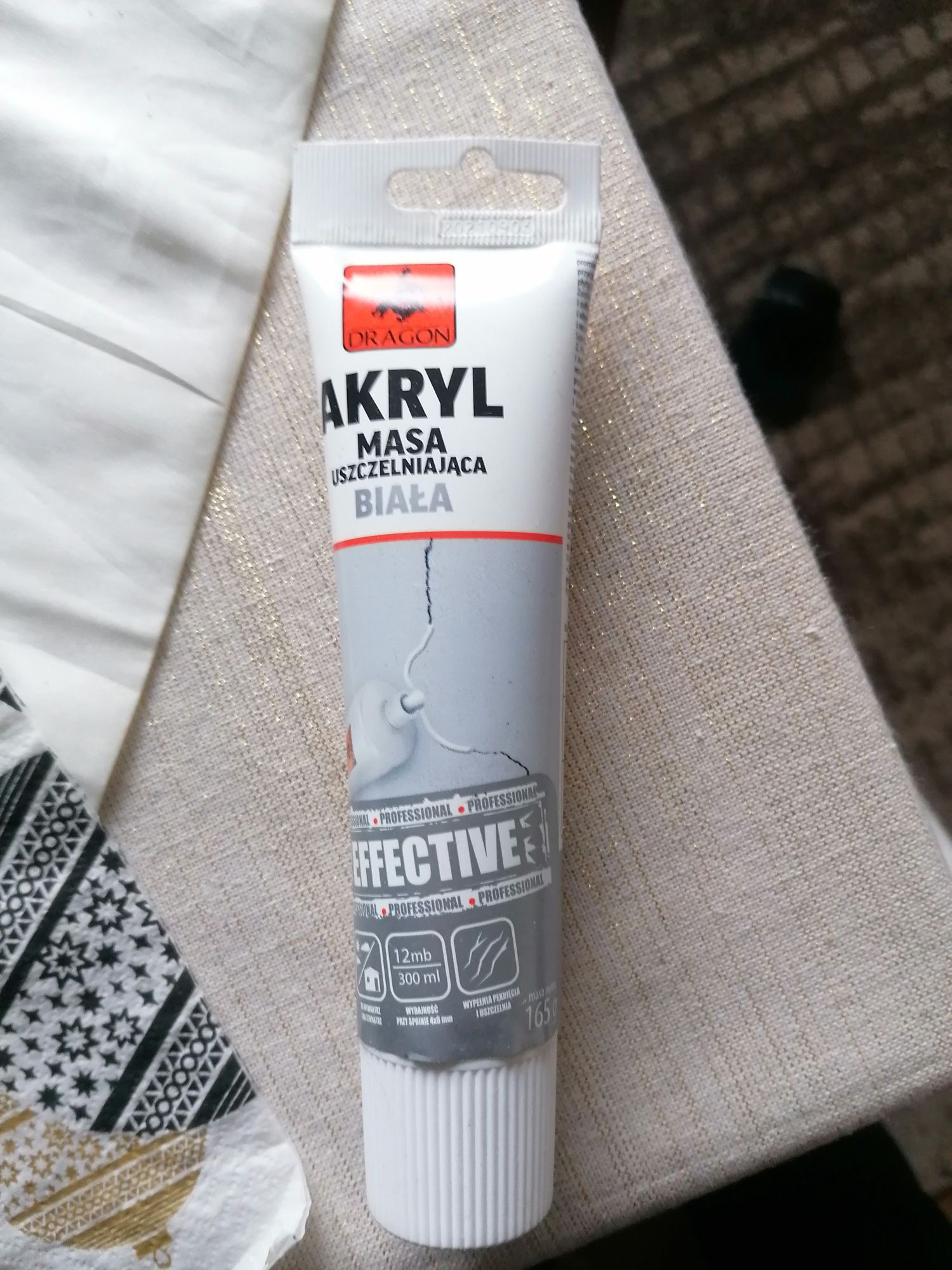 Akryl masa uszczelniająca biała