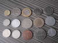 Монеты разные 15 шт