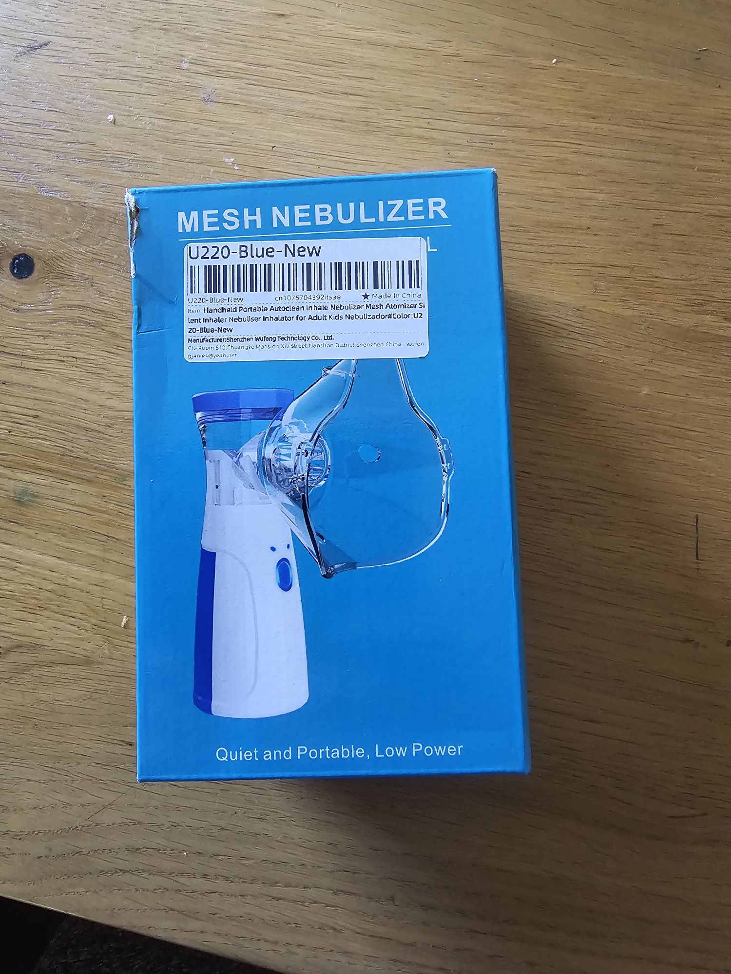 Nebulizator mini mesh dla dzieci i dorosłych