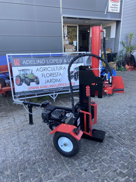 Rachador de lenha a gasolina 27ton vertical horizontal