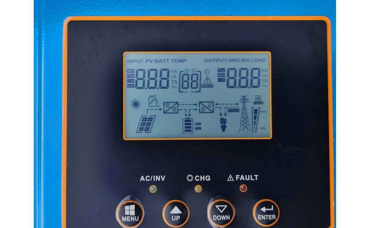 Гібридний сонячний інвертор Volt Polska SINUS PRO 10кВт 3SSH500048
