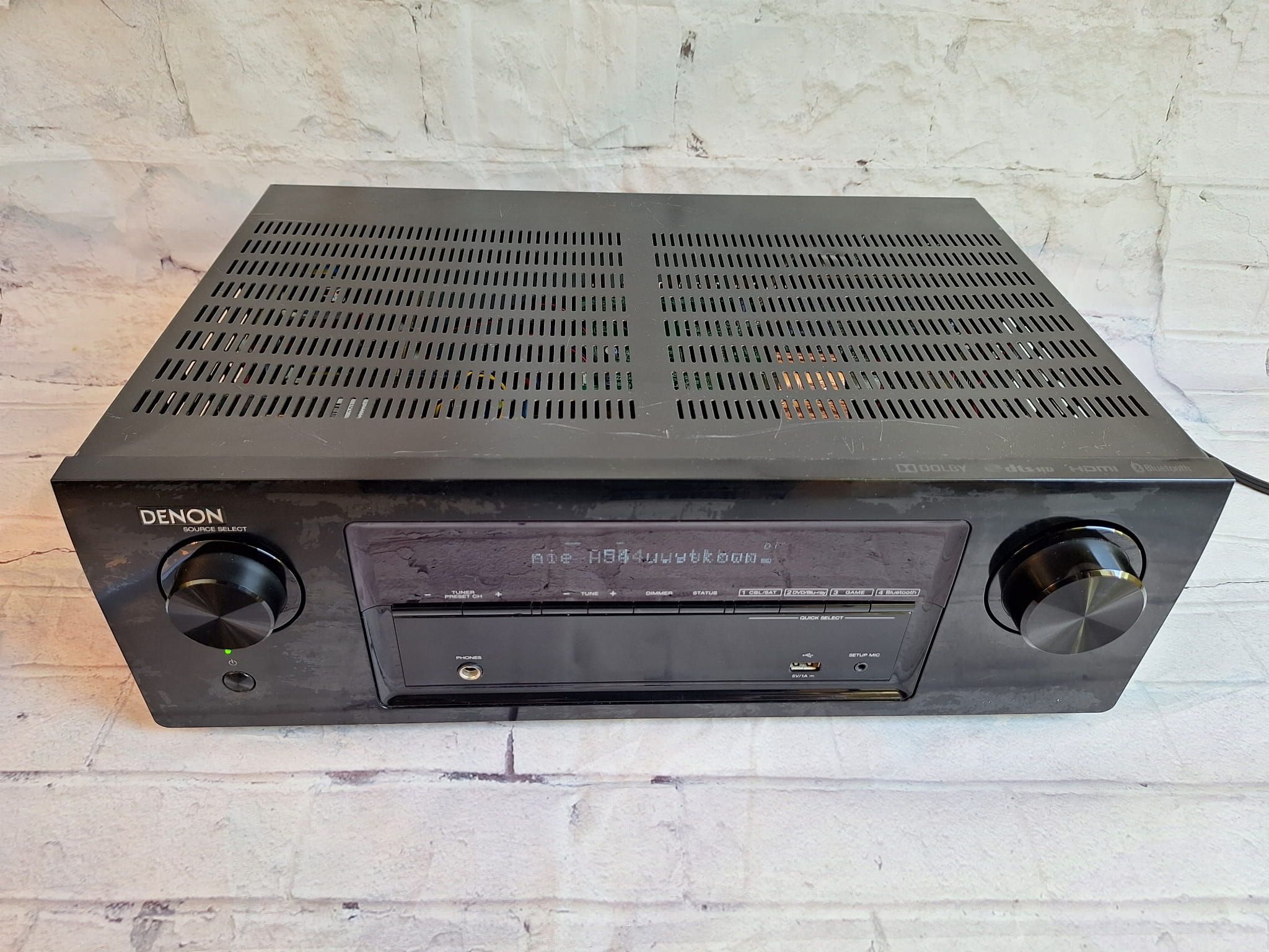 5.1 Denon AVR-540Bt Bluetooth  4K60p  HDCP2.2  HDR USB ARC  DSD