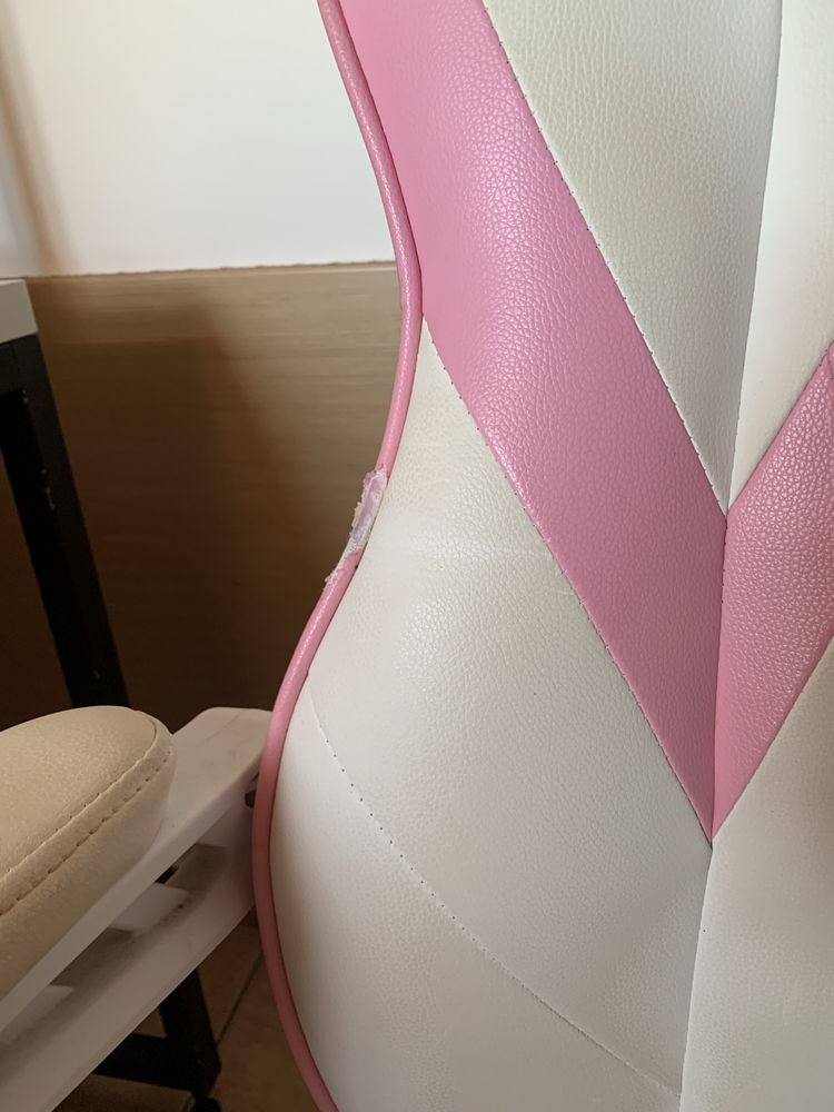 Cadeira Gaming Rosa