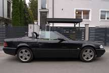 Mercedes-Benz SL Mercedes SL500 czarny, niski przebieg, zadbany