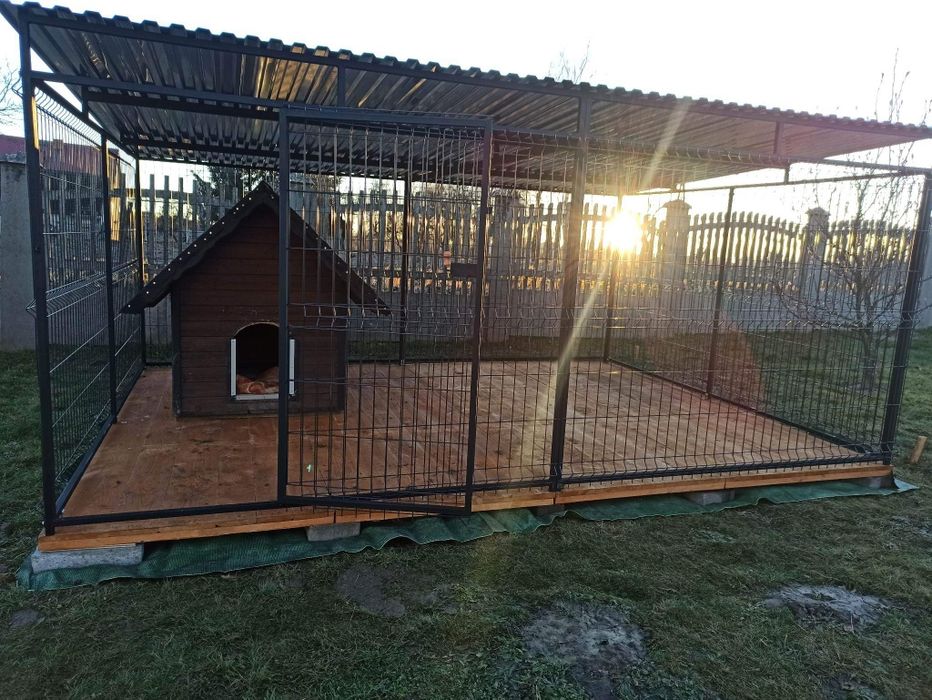 Kojec dla psa 3x2m , zagroda, boks. Panel3D