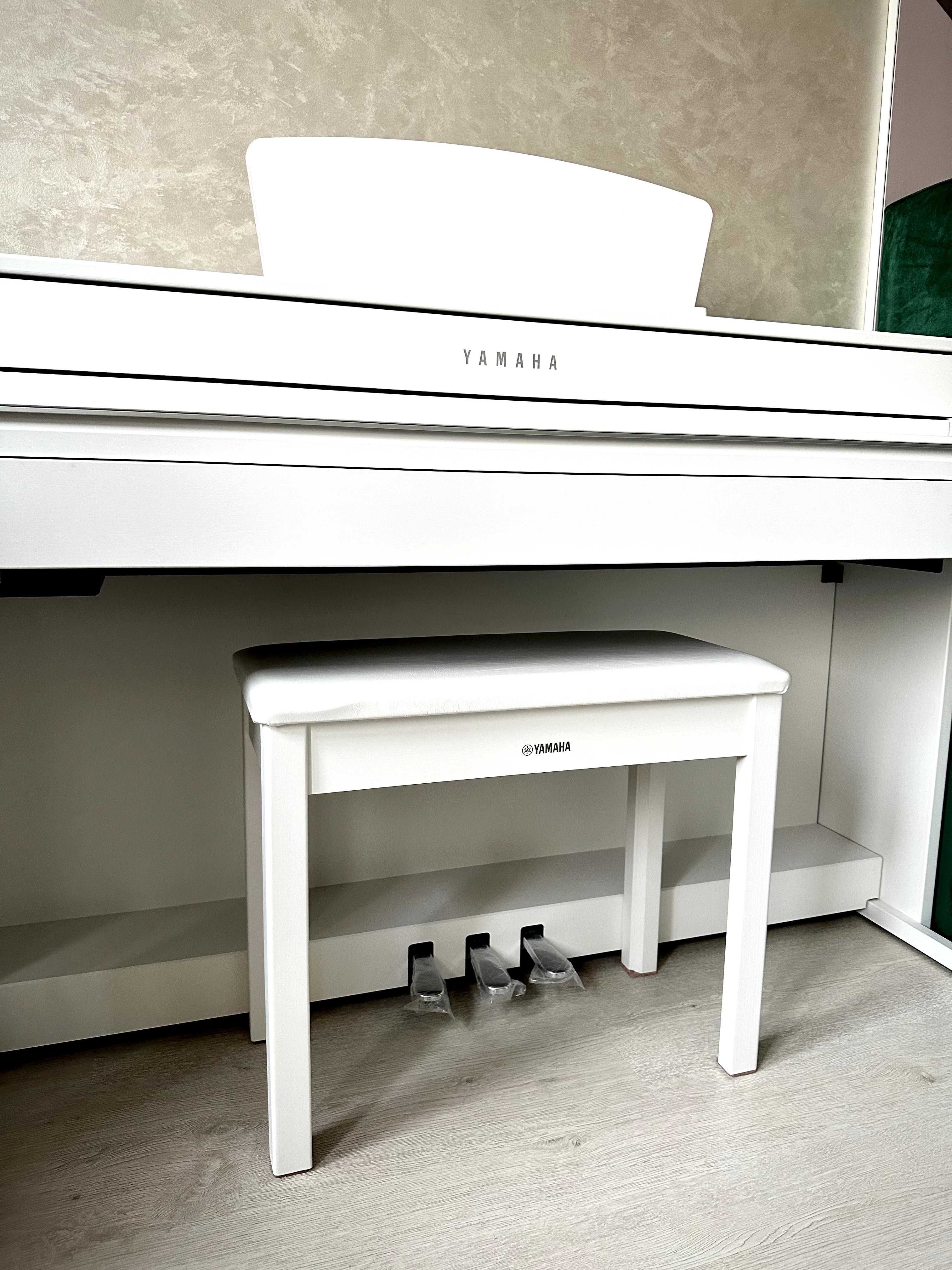 Цифрове піаніно Yamaha Clavinova CLP-635 White + банкетка в подарунок!