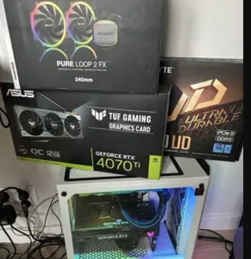Bestia do Gier i Pracy 4K| i5-14600 | RTX 4070 Ti ASUS TUF | 32GB DDR5