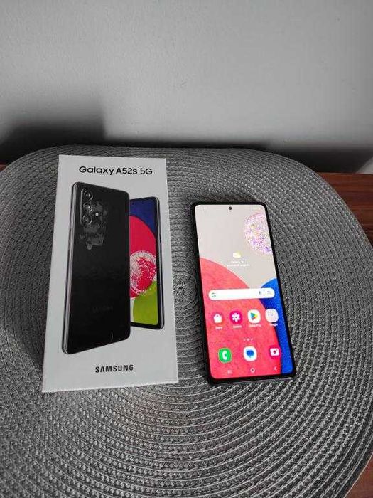 Telefon Samsung Galaxy A52s  Dual Sim    Stan DB Komplet + Gratis
