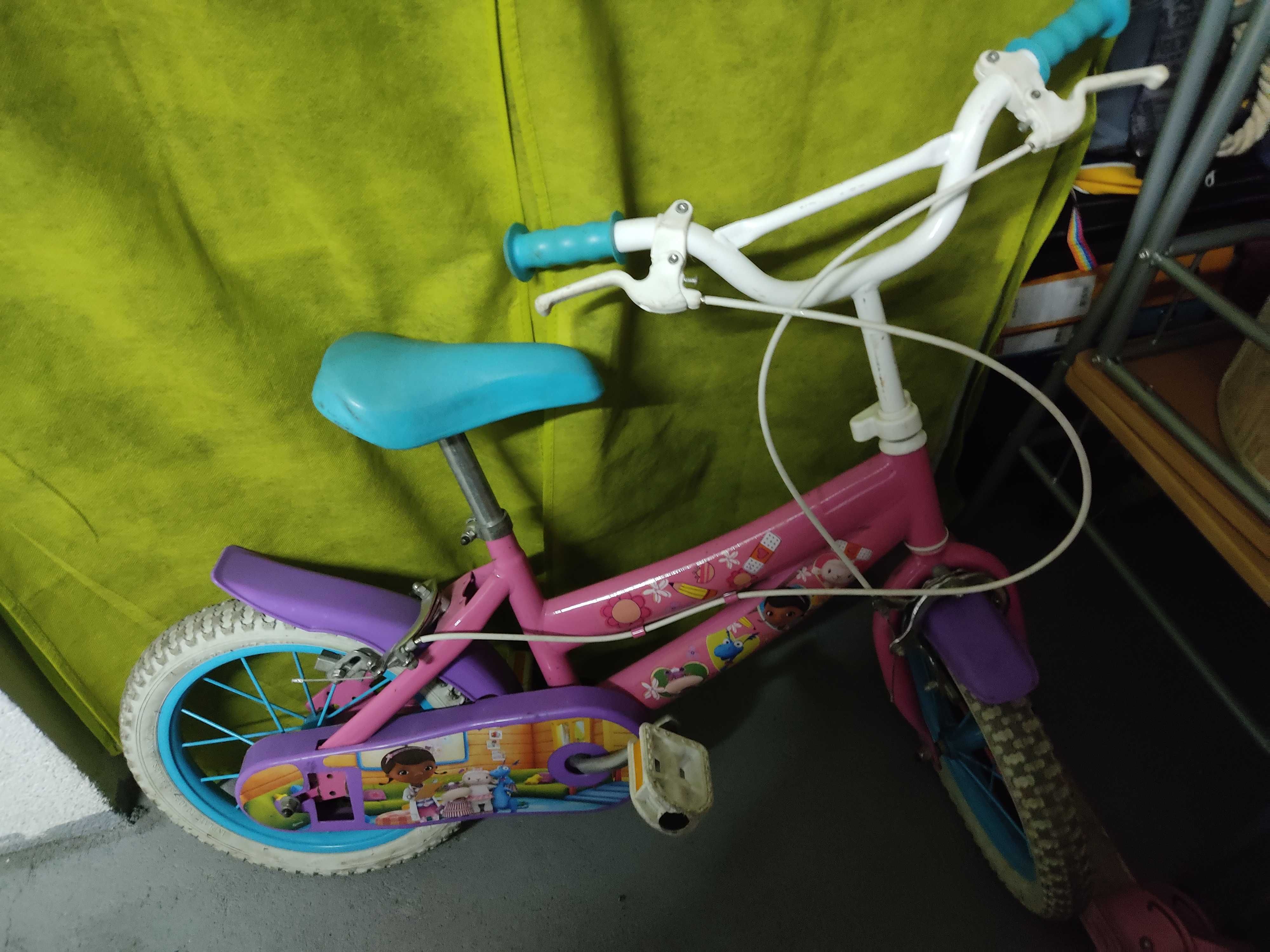 Bicicleta para menina - Dra Brinquedos