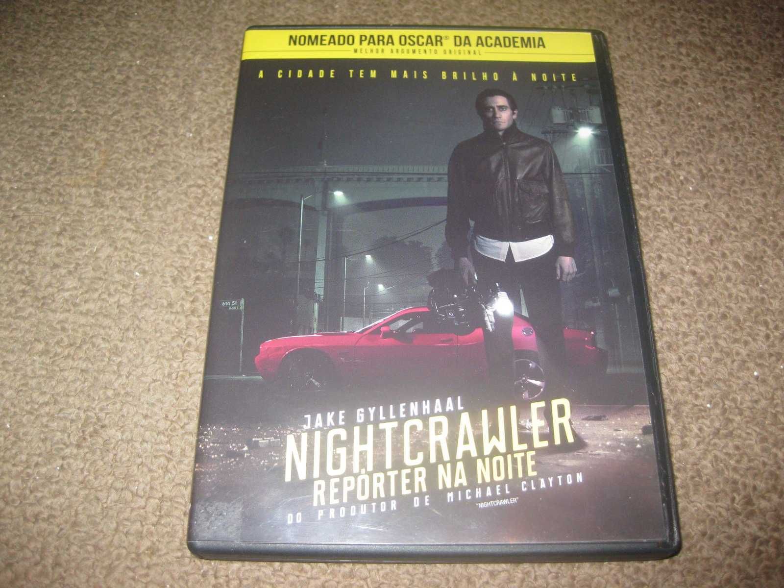 DVD "Nightcrawler - Repórter na Noite" com Jake Gyllenhaal