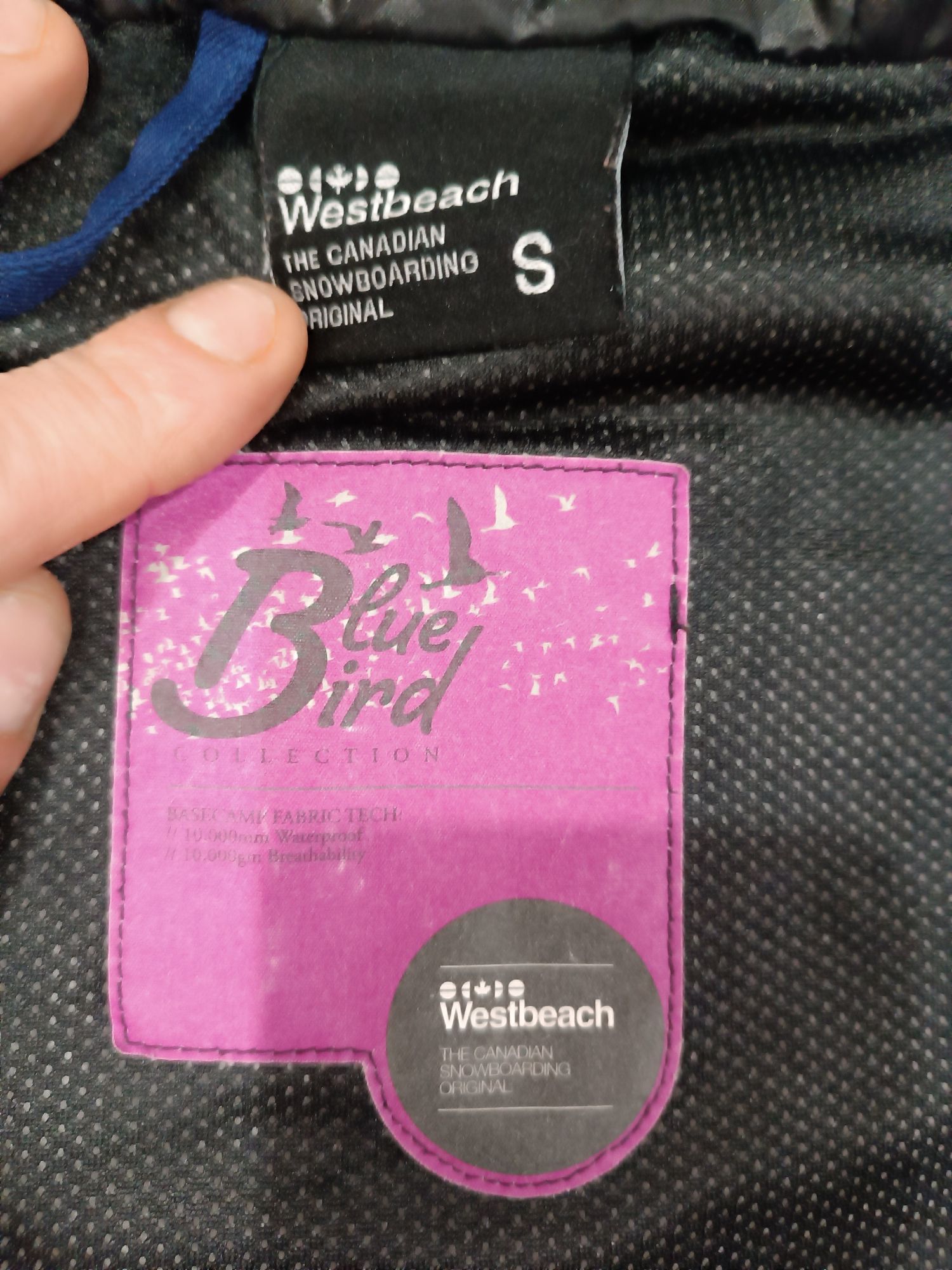 Kurtka snowboardowa Lady racer westbeach roz,S/36/8 zimowa ocieplana