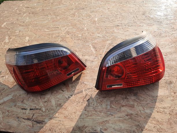 Lampy Tył Kompletne BMW E60 Sedan PreLCI Super stan Komplet