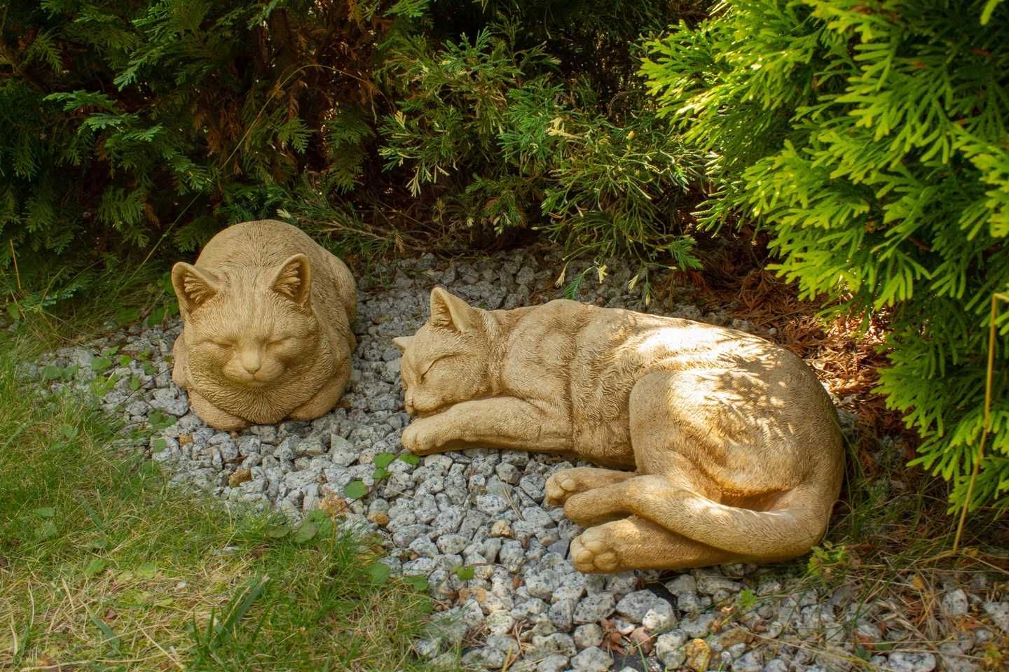 kot gipsowy figurka ogrodowa figurki gipsowe do kolekcji kolekcja