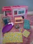 Kamper camper Barbie