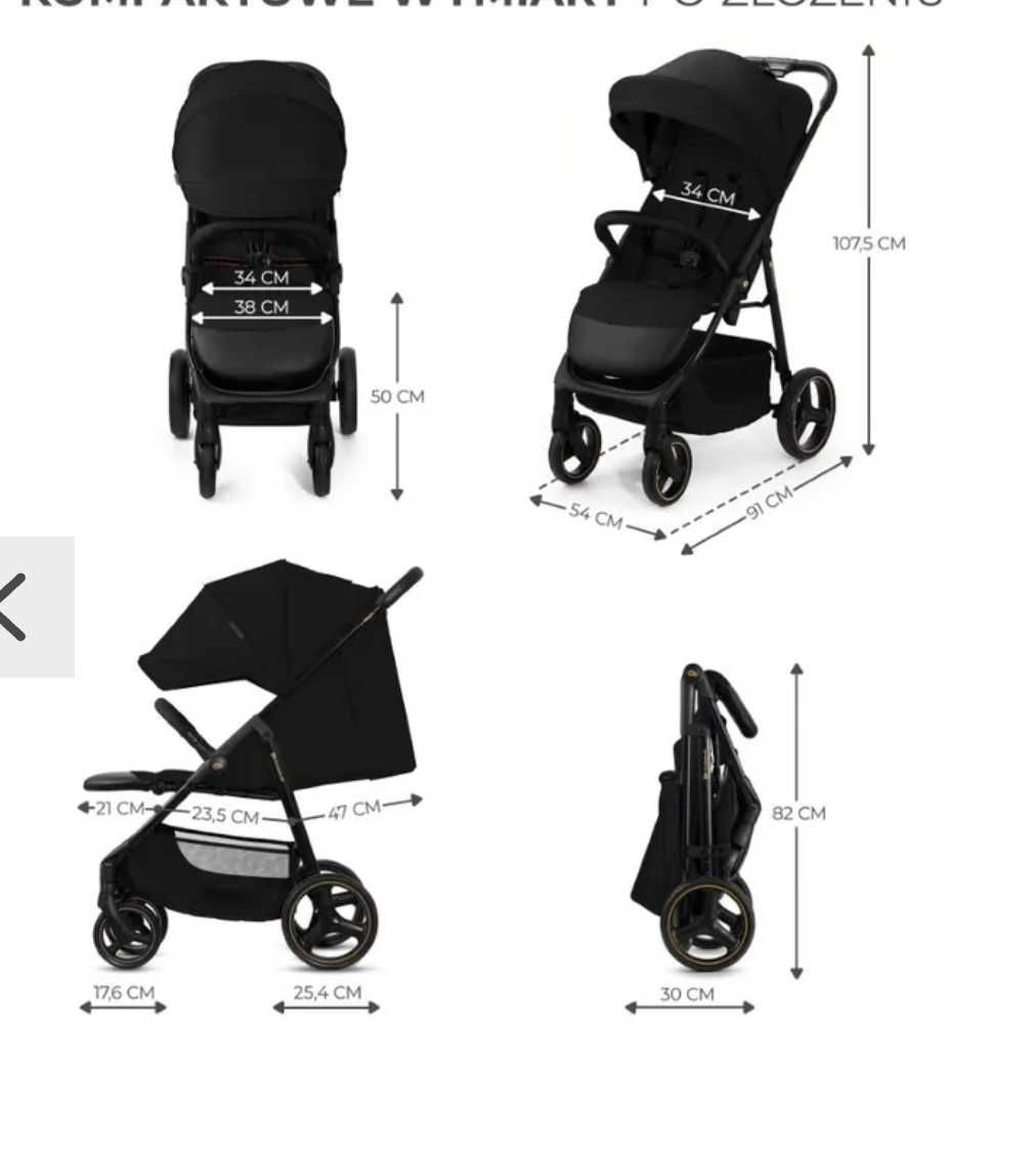 Spacerówka Kinder Kraft Trig3