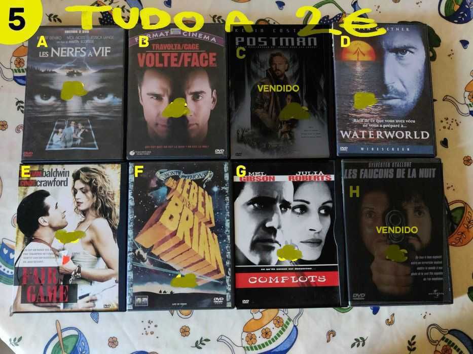 Coleção DVDs antigos (Vários + Boxsets) / Leve 3 pague 2 / Tudo a 2€