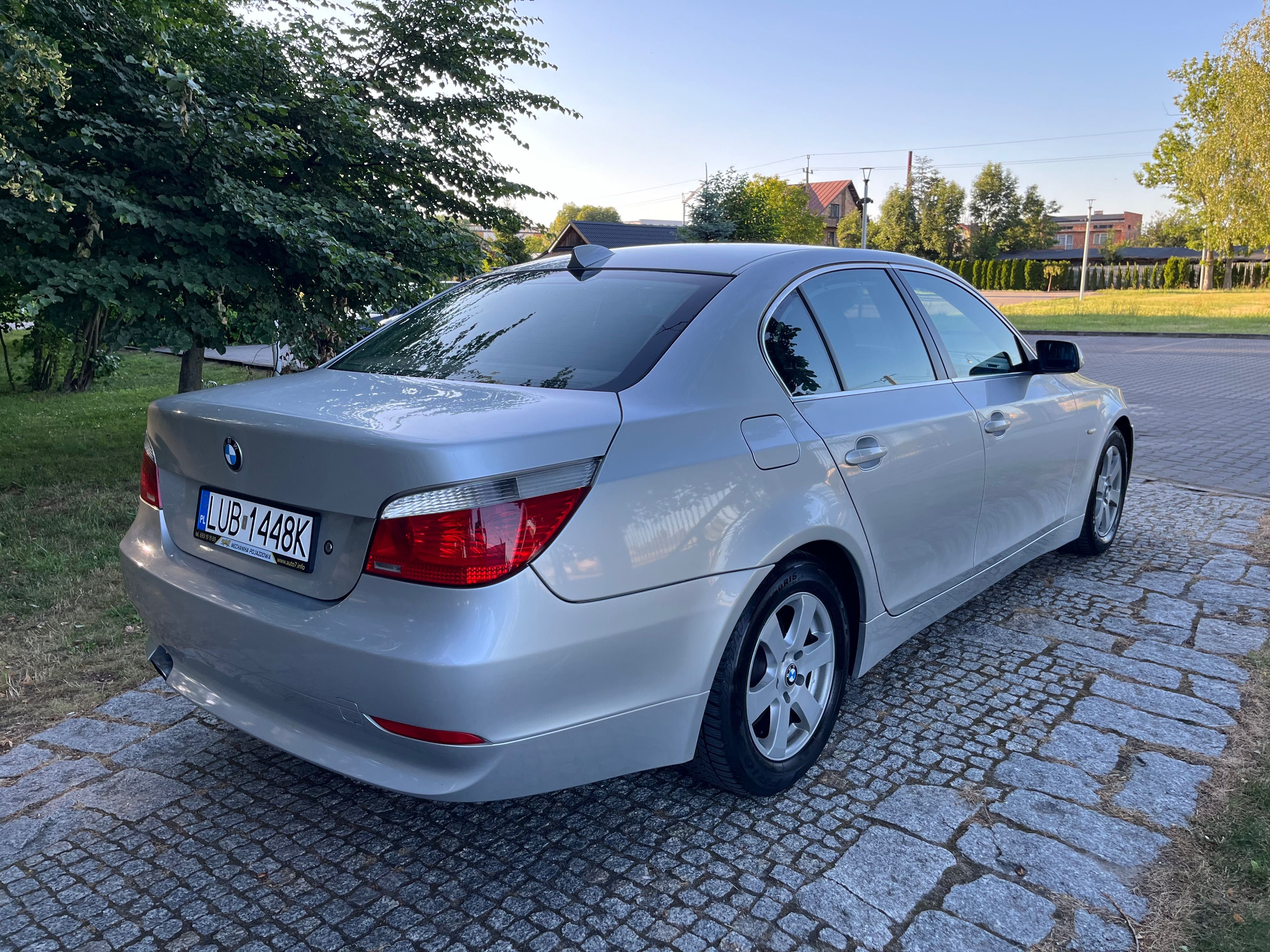 BMW 525i E60 2.5 benzyna + LPG !!! 2006 rok !!! Sedan !!!