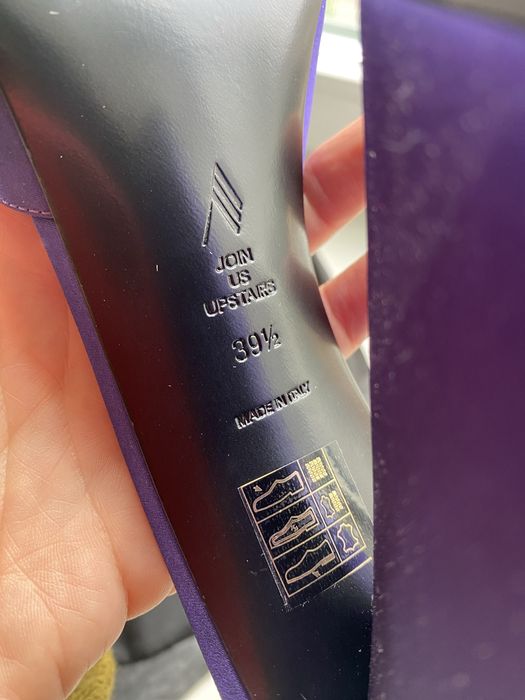 Мюлі фіолетові THEATTICO